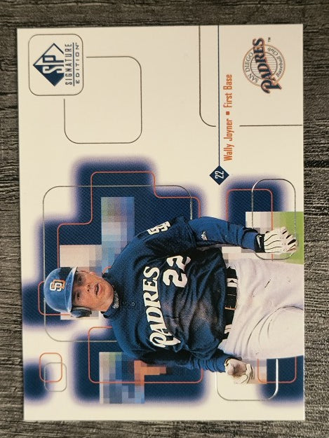 1999 SP Signature #149 Wally Joyner