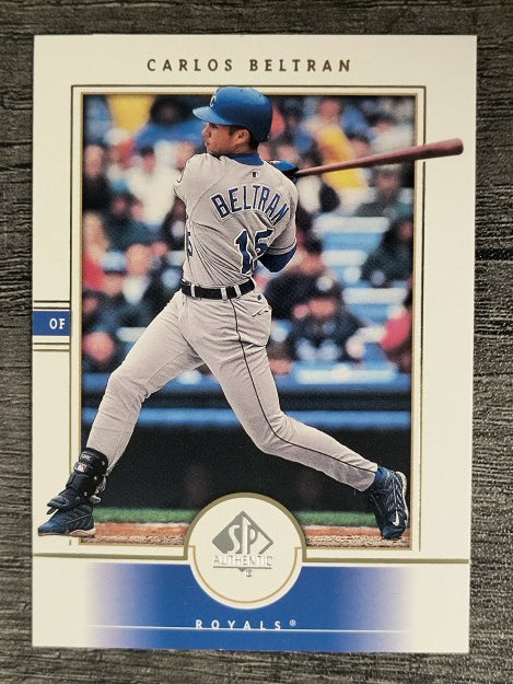 2000 SP Authentic #28 Carlos Beltran