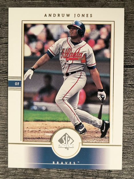 2000 SP Authentic #47 Andruw Jones