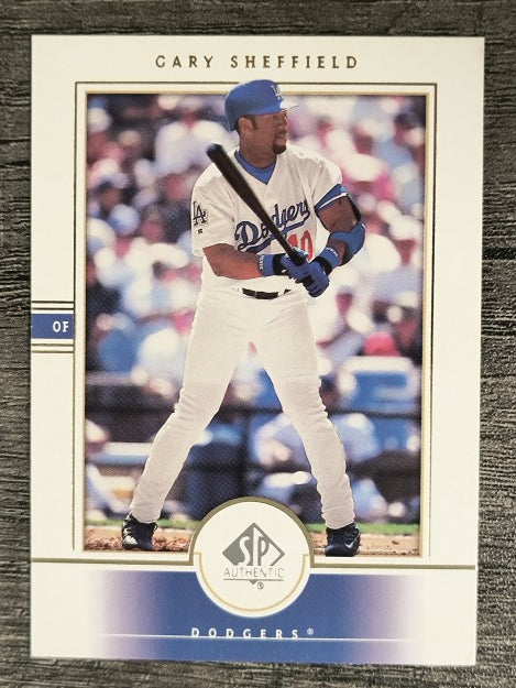 2000 SP Authentic #60 Gary Sheffield