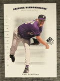 2001 SP Authentic #60 Curt Schilling