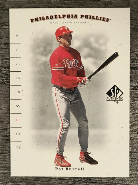 2001 SP Authentic #80 Pat Burrell