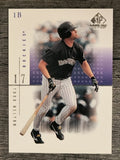 2001 SP Game Used Edition #59 Todd Helton (NM)
