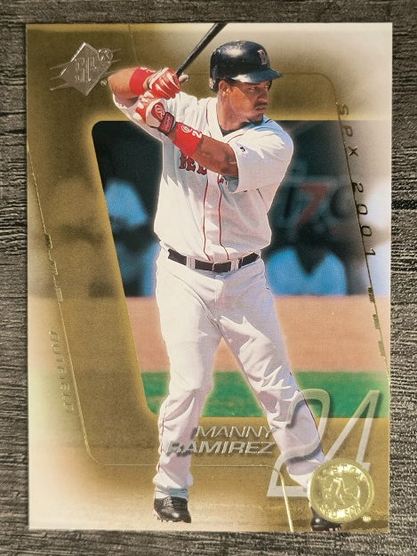 2001 SPx #25 Manny Ramirez Sox