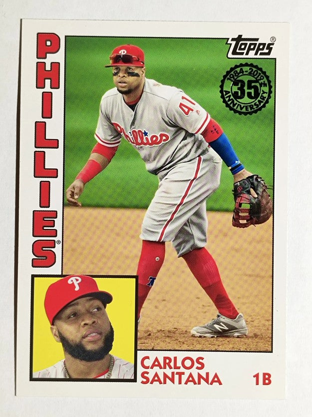 2019 Topps '84 Topps #T846 Carlos Santana