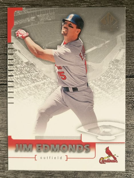 2004 SP Authentic #44 Jim Edmonds