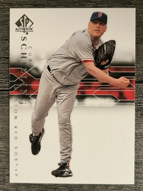 2008 SP Authentic #100 Curt Schilling