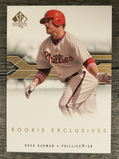 2008 SP Authentic Rookie Exclusives #BH Brad Harman