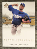 2008 SP Authentic Rookie Exclusives #CW Cory Wade