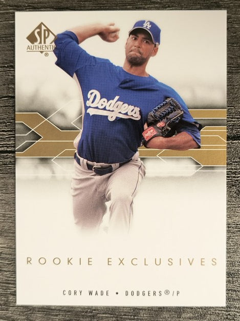 2008 SP Authentic Rookie Exclusives #CW Cory Wade