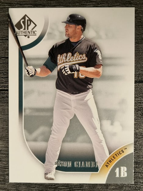 2009 SP Authentic #89 Jason Giambi