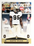 2011 Panini Gridiron Gear Silver O's #188 Martez Wilson /250