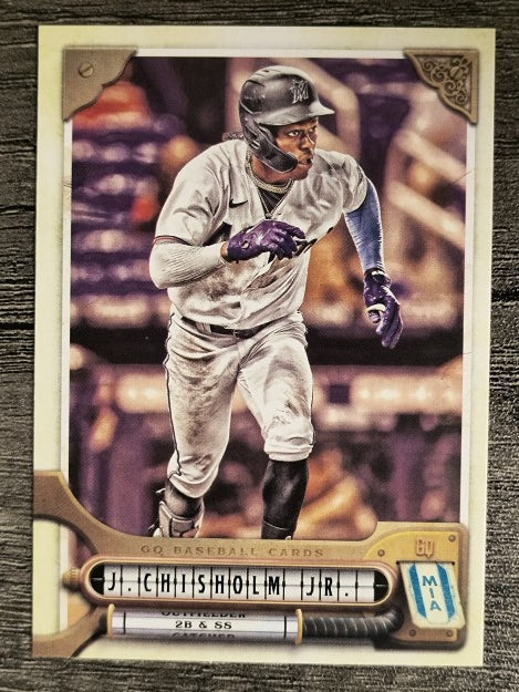 2022 Topps Gypsy Queen #37 Jazz Chisholm Jr.