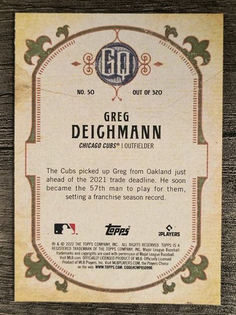 2022 Topps Gypsy Queen #50 Greg Deichmann RC