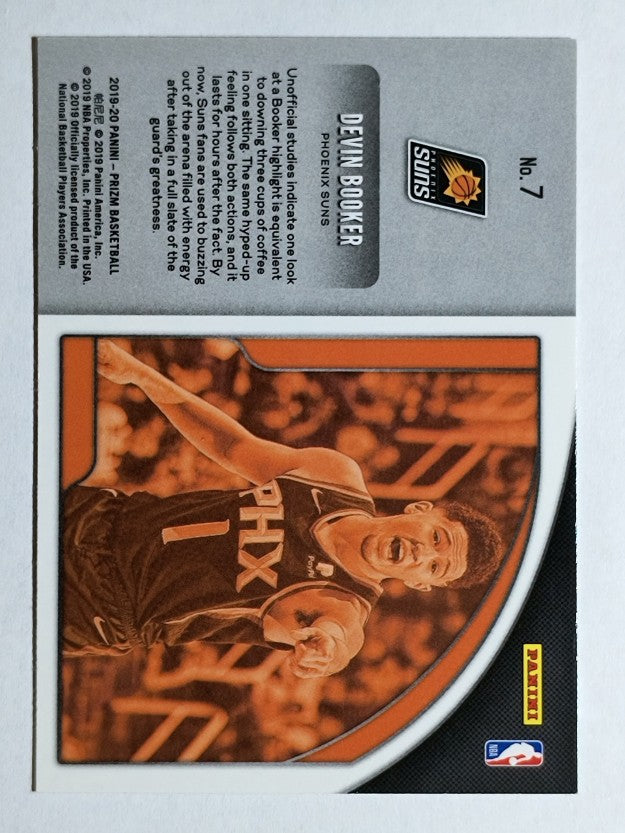 2019-20 Panini Prizm Get Hyped! #7 Devin Booker