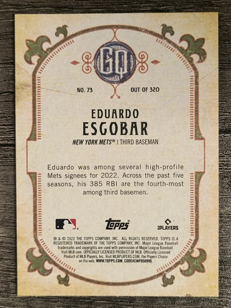 2022 Topps Gypsy Queen #73 Eduardo Escobar