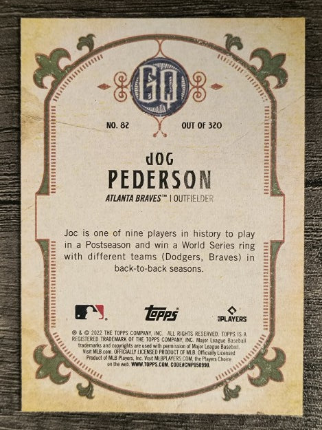 2022 Topps Gypsy Queen #82 Joc Pederson
