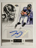 2011 Panini Playbook #87 Tandon Doss AU/299 RC