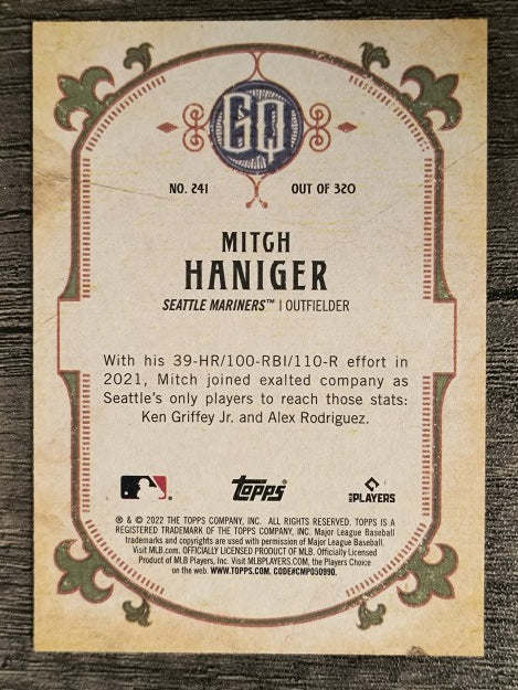 2022 Topps Gypsy Queen #241 Mitch Haniger
