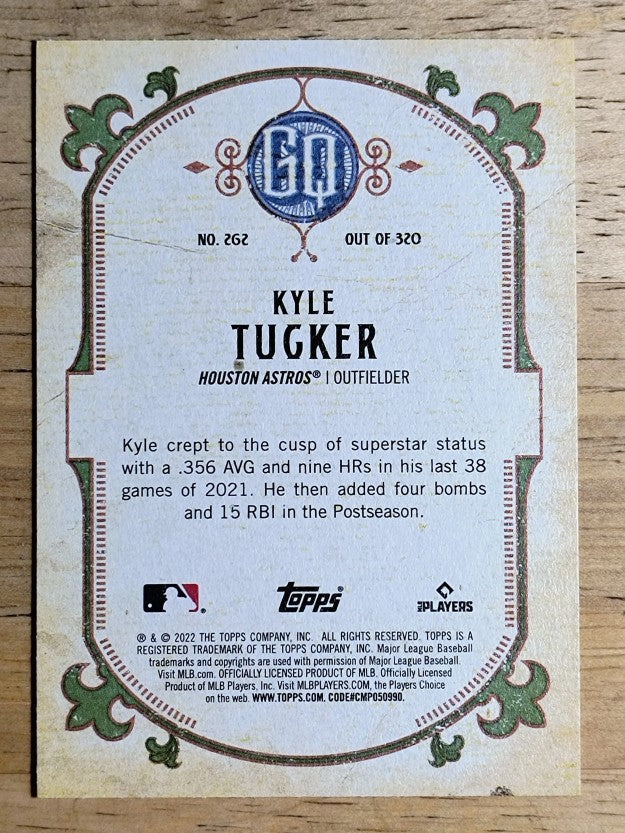 2022 Topps Gypsy Queen #262 Kyle Tucker