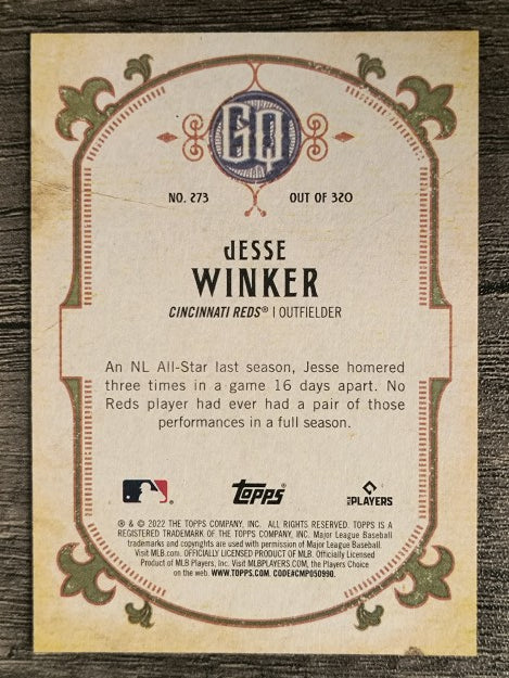 2022 Topps Gypsy Queen #273 Jesse Winker