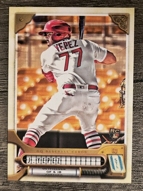 2022 Topps Gypsy Queen #280 Juan Yepez RC
