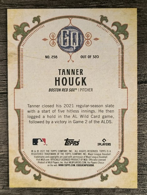 2022 Topps Gypsy Queen #298 Tanner Houck