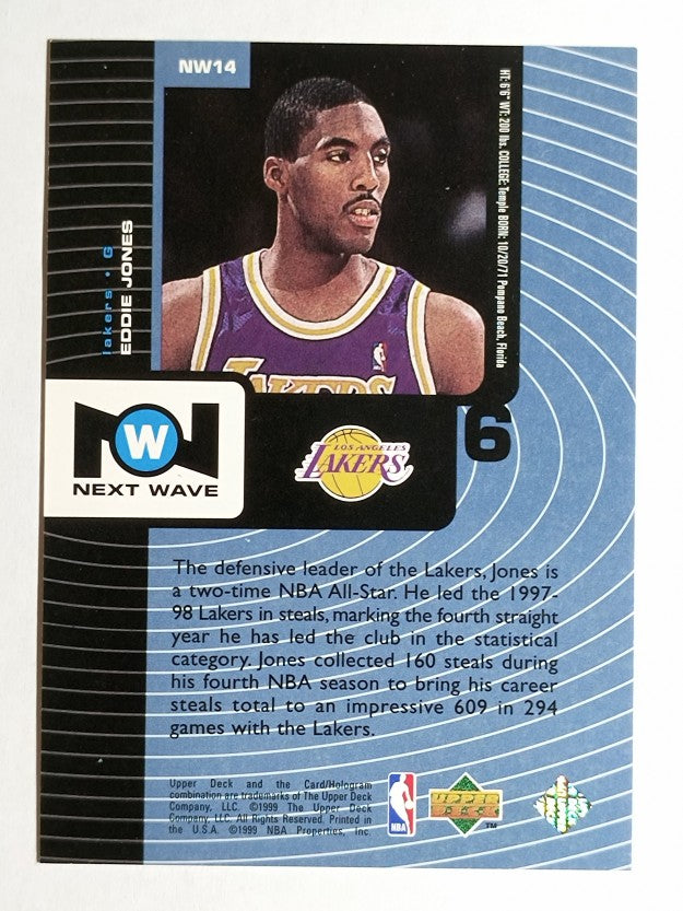 1998-99 Upper Deck Next Wave #NW14 Eddie Jones