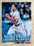 2022 Topps Welcome to the Show #WTTS12 Ronald Acuna Jr.