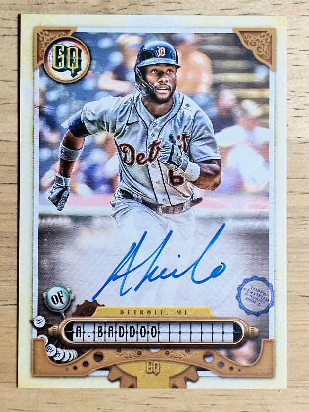 2022 Topps Gypsy Queen Autographs #GQAAB Akil Baddoo