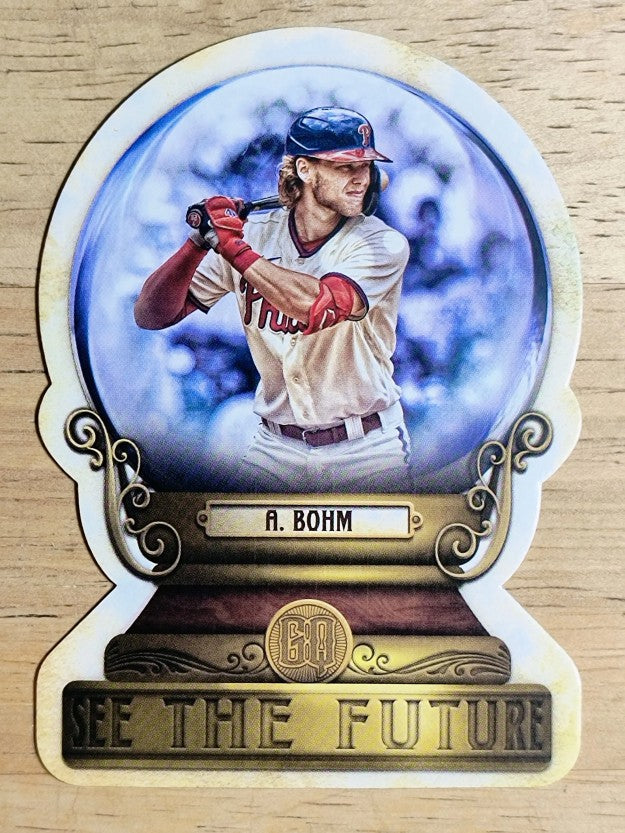 2022 Topps Gypsy Queen Crystal Gazing Die Cuts #CG8 Alec Bohm