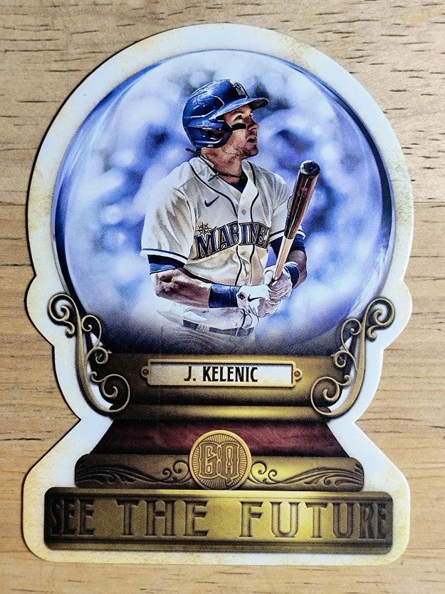 2022 Topps Gypsy Queen Crystal Gazing Die Cuts #CG12 Jarred Kelenic