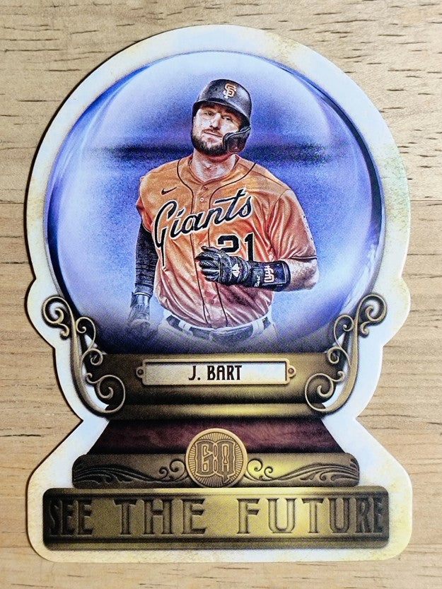 2022 Topps Gypsy Queen Crystal Gazing Die Cuts #CG15 Joey Bart