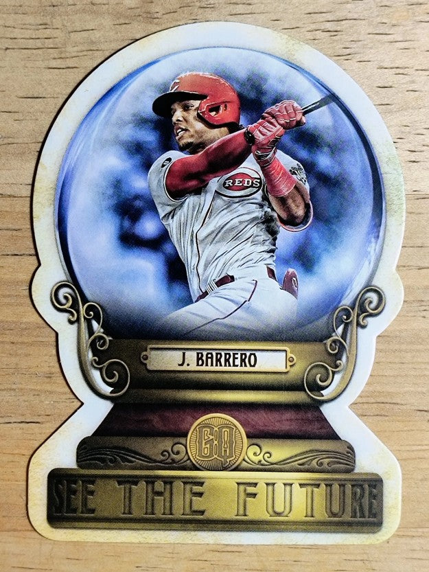 2022 Topps Gypsy Queen Crystal Gazing Die Cuts #CG19 Jose Barrero