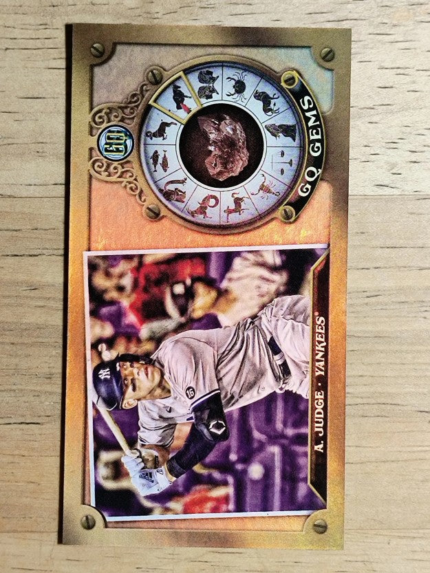 2022 Topps Gypsy Queen GQ Gems Minis #GGM17 Aaron Judge