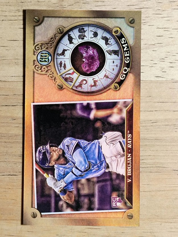 2022 Topps Gypsy Queen GQ Gems Minis #GGM28 Vidal Brujan