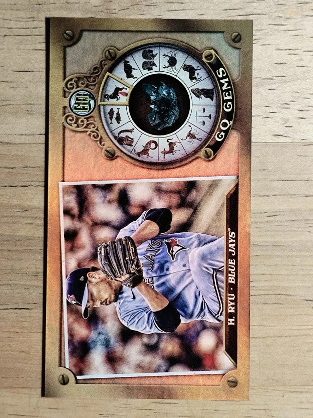 2022 Topps Gypsy Queen GQ Gems Minis #GGM16 Hyun-Jin Ryu
