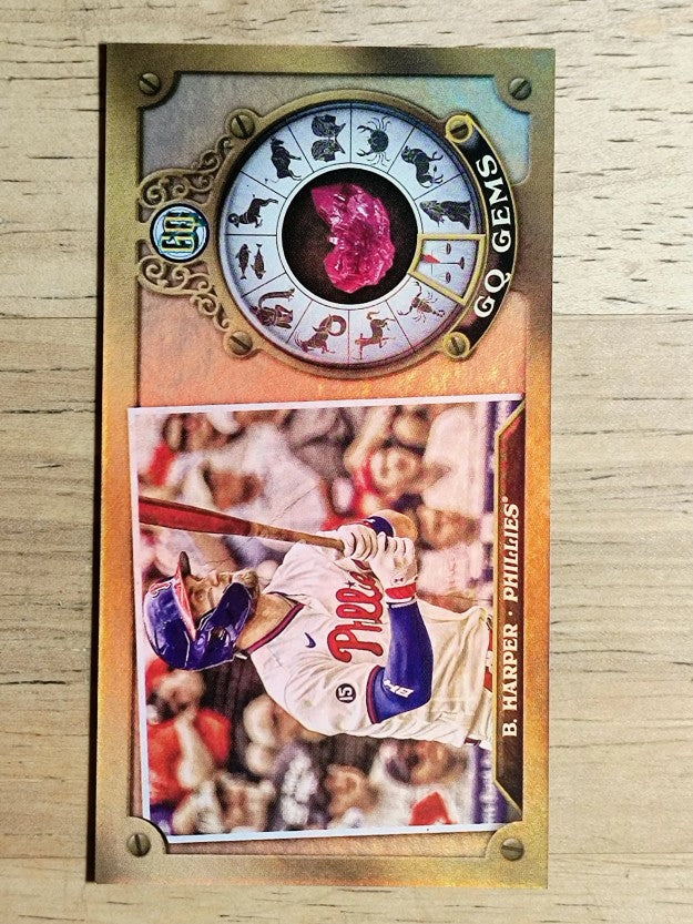 2022 Topps Gypsy Queen GQ Gems Minis #GGM2 Bryce Harper