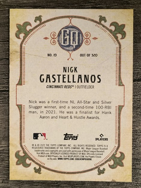 2022 Topps Gypsy Queen #19 Nick Castellanos