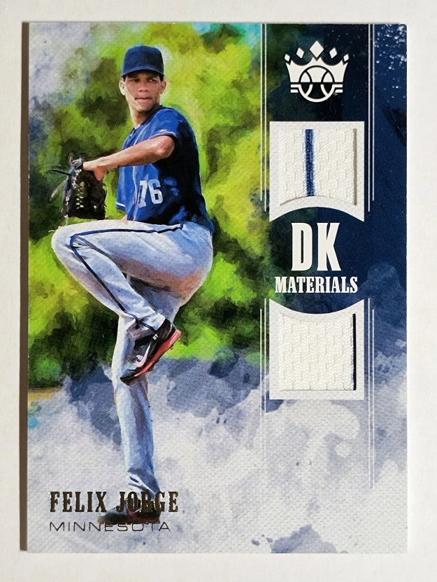 2018 Diamond Kings DK Materials #26 Felix Jorge
