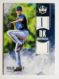 2018 Diamond Kings DK Materials #26 Felix Jorge