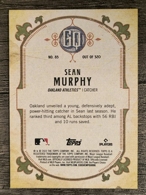 2022 Topps Gypsy Queen #83 Sean Murphy