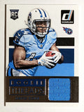 2015 Donruss Rookie Threads #DRTDC David Cobb