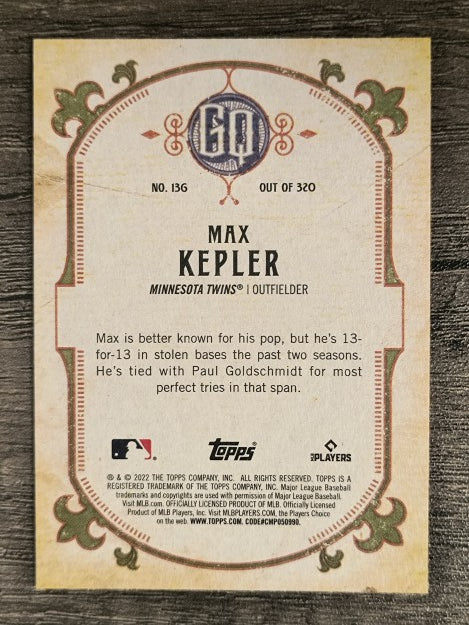 2022 Topps Gypsy Queen #136 Max Kepler