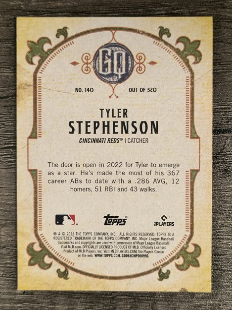 2022 Topps Gypsy Queen #140 Tyler Stephenson