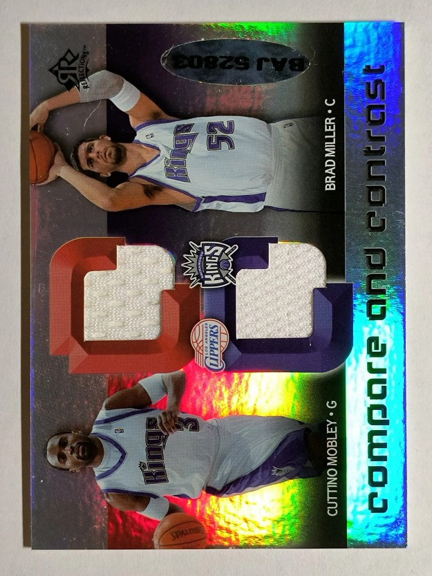 2005-06 Reflections Quad Jerseys Mobley/Brad Miller/Dajuan Wagner/Ilgauskas