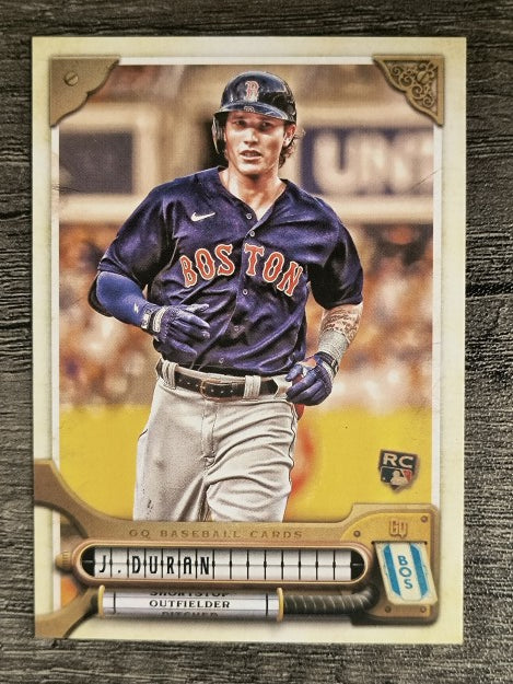 2022 Topps Gypsy Queen #221 Jarren Duran RC
