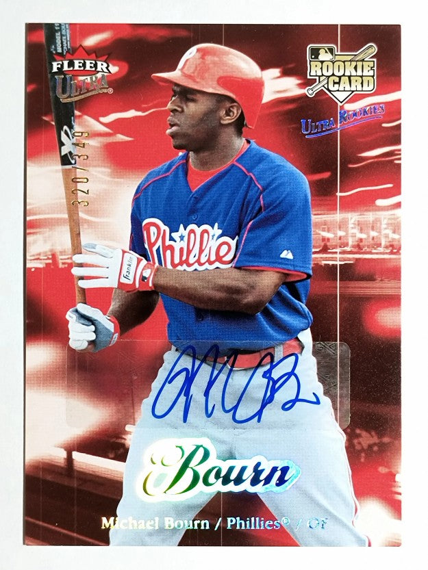 2007 Ultra Rookie Autographs #229b Michael Bourn/349