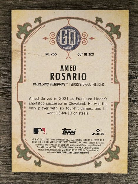 2022 Topps Gypsy Queen #266 Amed Rosario
