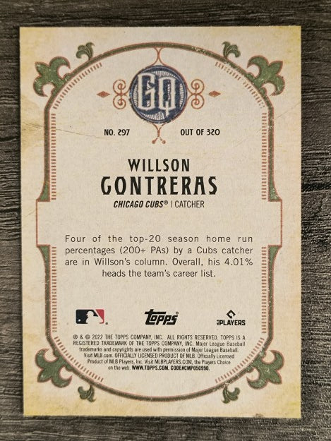 2022 Topps Gypsy Queen #297 Willson Contreras